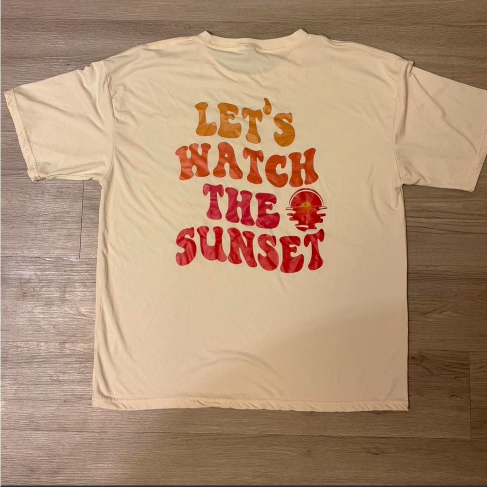 SHEIN Graphic Beige Tee